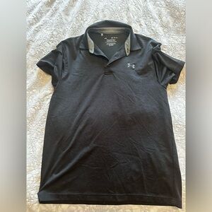 Under Armour Men’s Black Polo Medium